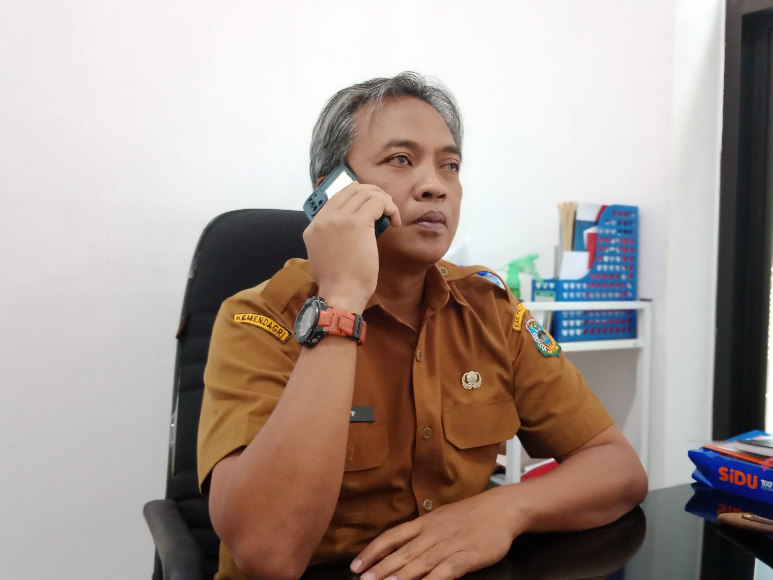 Kabag PBJ Setkab Pacitan, Sigit Prabowo. (F. Yuyun Abdhi).