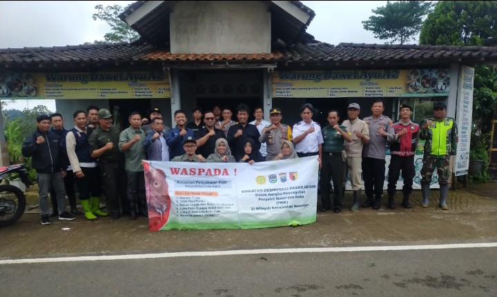 Atasi kasus PMK secara pentahelix sistem. Forkompinca bersinergi lakukan sosialisasi.