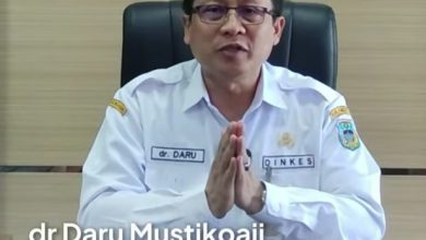 Kepala Dinas Kesehatan Pacitan, dr. Daru Mustikoaji.