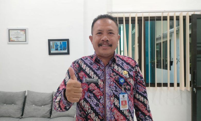Kepala Dinas Koperasi, Usaha Mikro dan Perindustrian, Prayitno.
