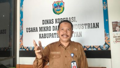 Kepala Dinas Koperasi Usaha Mikro dan Perindustrian Pacitan, Prayitno.