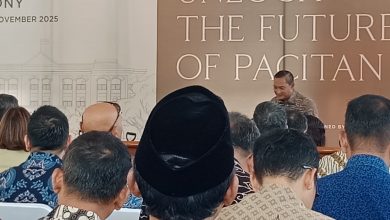 Bupati Pacitan, KRT Indrata Nur Bayu Aji Reksonagoro, saat groundbreaking pembangunan Goed President Hotel.