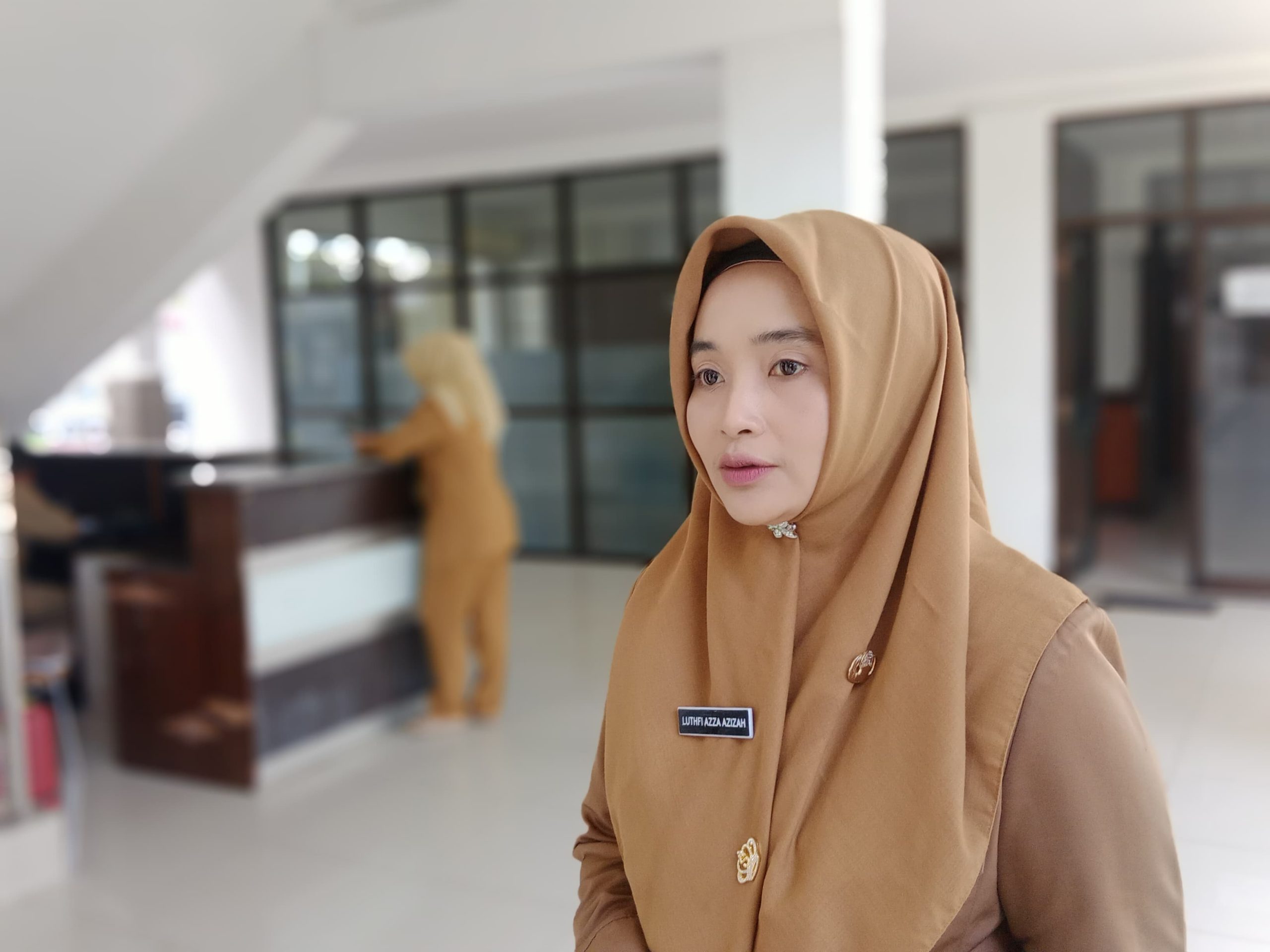 Kabag Prokopin Setda Pacitan, Luthfi Azza Azizah.