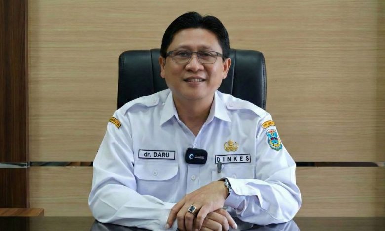 Kepala Dinas Kesehatan Pacitan, dr. Daru Mustikoaji. (Doc).
