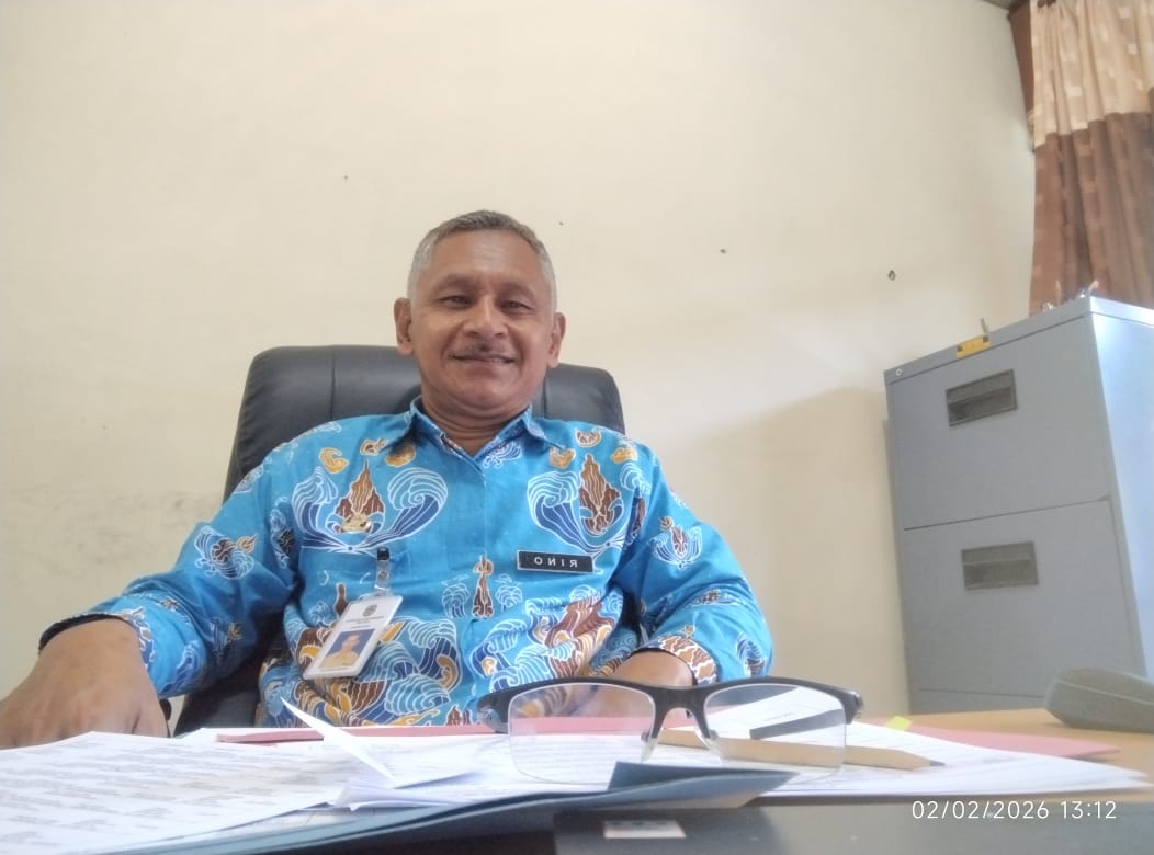 Kabid Pendidik dan Tenaga Kependidikan, Dinas Pendidikan Pacitan, Rino Budi Santoso.