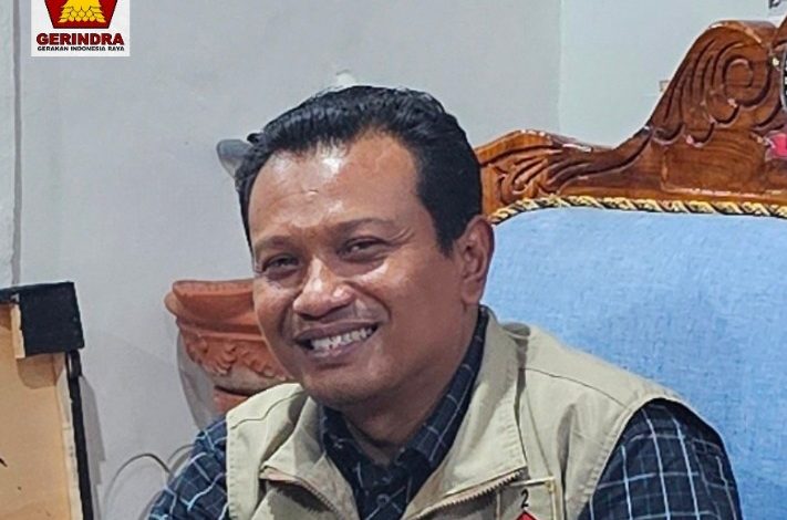 Sekretaris DPC Partai Gerindra Pacitan, Bambang Margono.