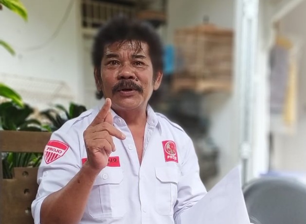 Ketua DPD Ormas ProJo Pacitan, John Vera.