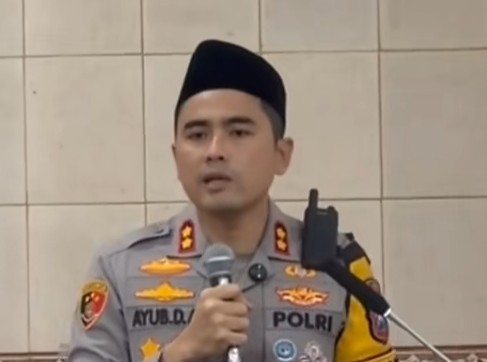 Kapolres Pacitan, AKBP Ayub Diponegoro Azhar.
