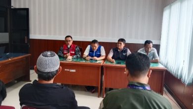 Rakor antara Pemkab, Polres Pacitan, Hiswana dan Pertamina serta insan pers, terkait isu kelangkaan gas elpiji bersubsidi.