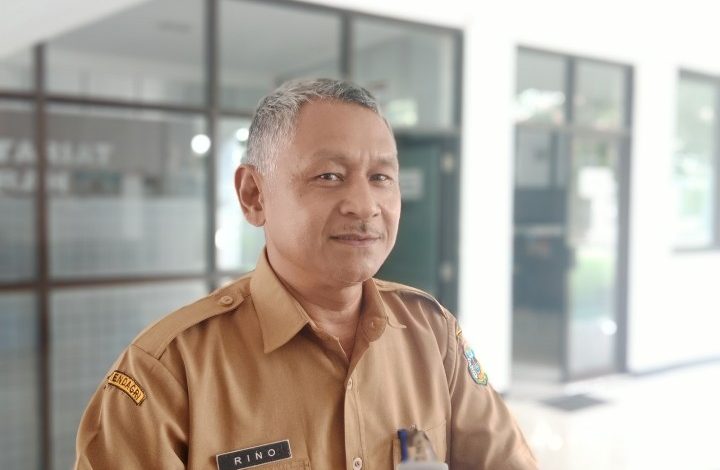 Kabid PTK Dinas Pendidikan Pacitan, Rino Budi Santoso.