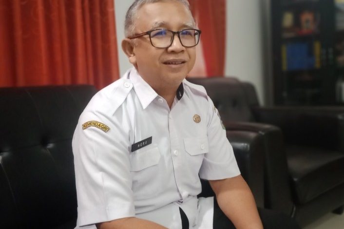 Kepala Dinas Perumahan, Kawasan Permukiman dan Pertanahan Pacitan, Heru Tunggul Widodo.