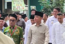 Wabup Gagarin, saat dampingi kunker Wapres Gibran di Ponpes Tremas Pacitan.