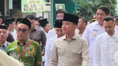Wabup Gagarin, saat dampingi kunker Wapres Gibran di Ponpes Tremas Pacitan.
