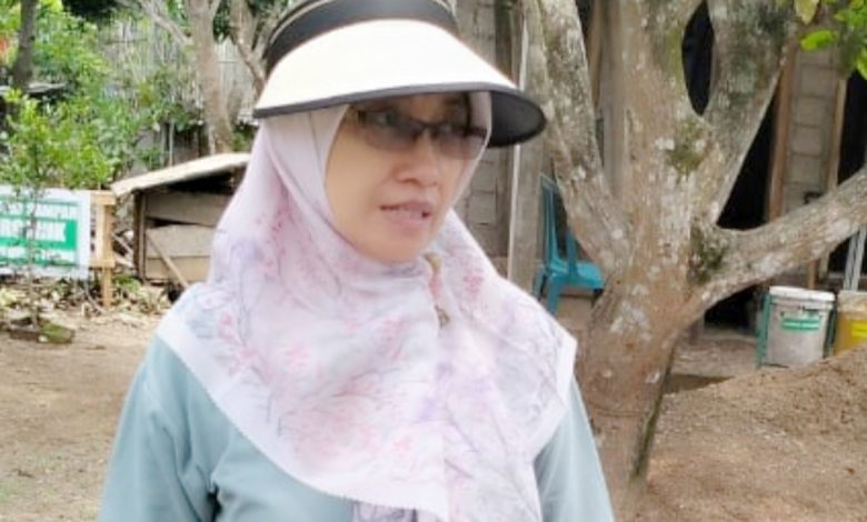 Kepala Dinas Lingkungan Hidup Pacitan, Cicik Rudlotul Jannah.