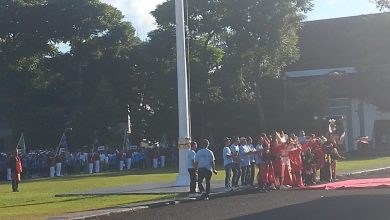 Upacara Pembukaan Porseni Pacitan Tahun 2026.