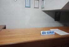 Salah satu hotel kenamaan di Pacitan yang melompong tanpa ada tamu.