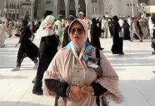 Sekretaris Dinas Pendidikan Pacitan, Dr. Hj. Ririh Enggar Murwati, saat masih berada di tanah suci.