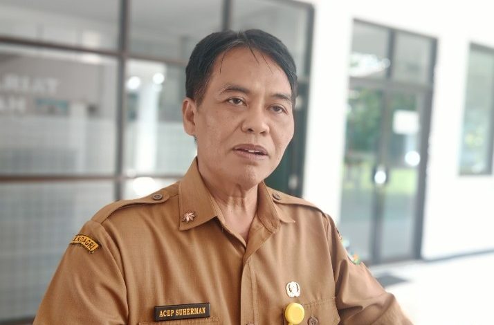 Kepala Dinas Perdagangan dan Tenaga Kerja Pacitan, Acep Suherman.
