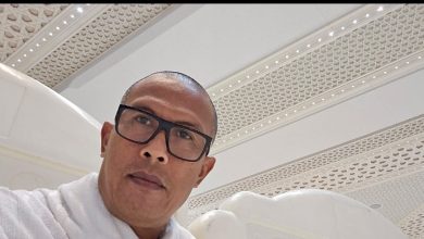 Wakil Ketua DPRD Pacitan, H. Lancur Susanto, saat berada di tanah suci.