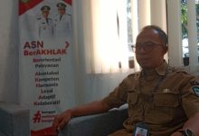Kepala Dinas Koperasi, Usaha Mikro dan Perindustrian Pacitan, M. Ali Mustofa.