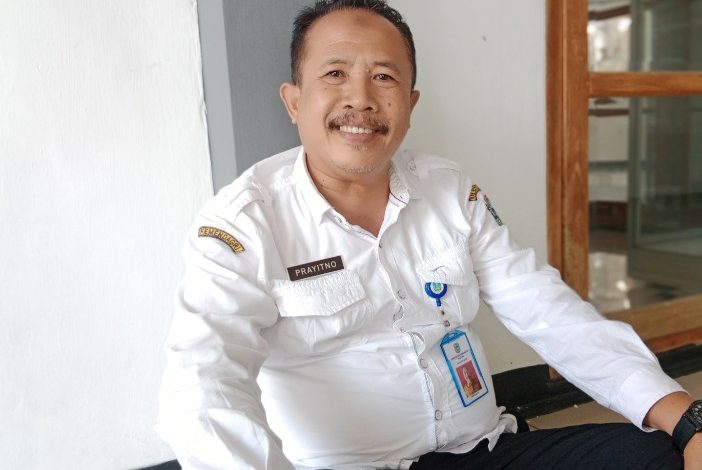 Staf Ahli Bupati Pacitan Bidang Pembangunan, Ekonomi dan Keuangan, Prayitno.