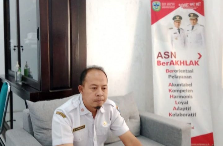 Kepala Dinas Koperasi Usaha Mikro dan Perindustrian Pacitan, M. Ali Mustofa.