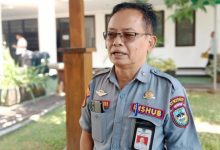 Kepala Dinas Perhubungan Pacitan, Bambang Mahendrawan.