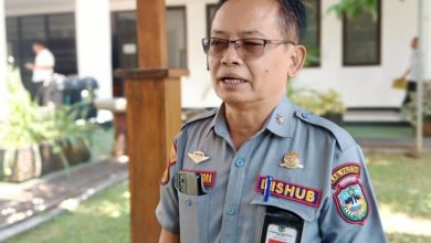 Kepala Dinas Perhubungan Pacitan, Bambang Mahendrawan.