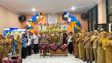 Sekda Maulana Heru Wiwoho saat menghadiri ultah ke-3 MPP Pacitan.