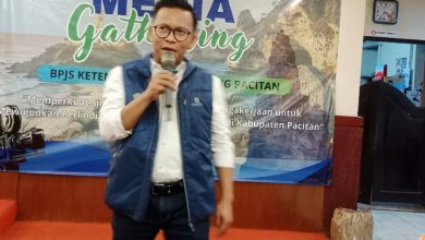 Kepala Cabang BPJS Ketenagakerjaan Pacitan, Sultan.