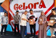 Sekda Pacitan, Dr. Ir. H. Maulana Heru Wiwoho Supadi Putro, Msi saat membuka Gelora Fest 2026.