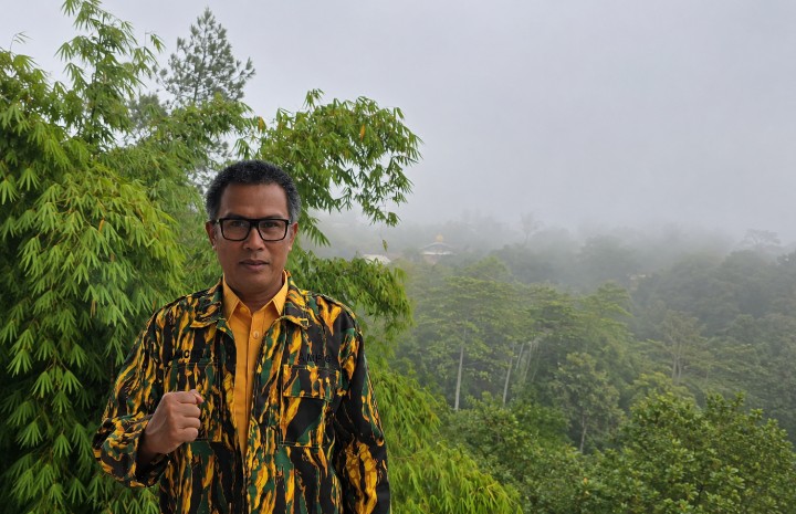 Ketua DPD Golkar Pacitan, H. Lancur Susanto.