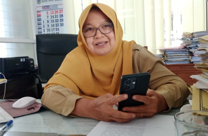 Kepala Bagian Pemerintahan dan Kerjasama, Setda Pacitan, Hesti Suteki. (F Yuyun Abdhi).