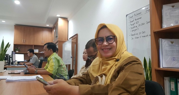 Sekretaris Dinas Pendidikan Pacitan, Dr. Hj. Ririh Enggar Murwati.