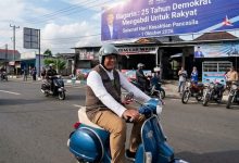 Wakil Bupati Pacitan, yang juga kader Partai Demokrat, Gagarin.