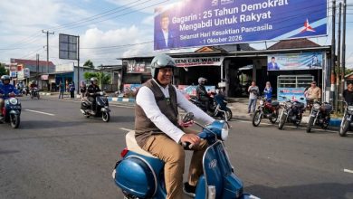 Wakil Bupati Pacitan, yang juga kader Partai Demokrat, Gagarin.